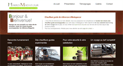 Desktop Screenshot of harris-madagascar-tourisme.com